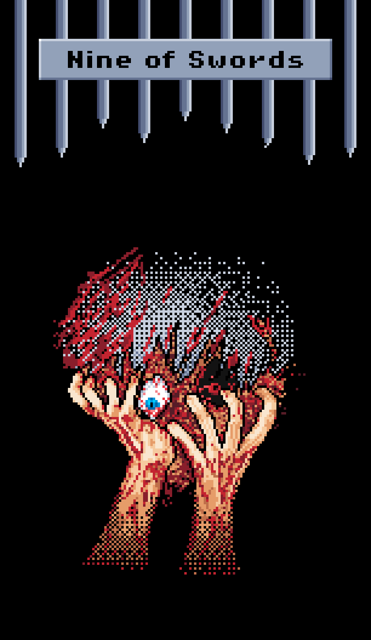 Design for the Nine of Swords